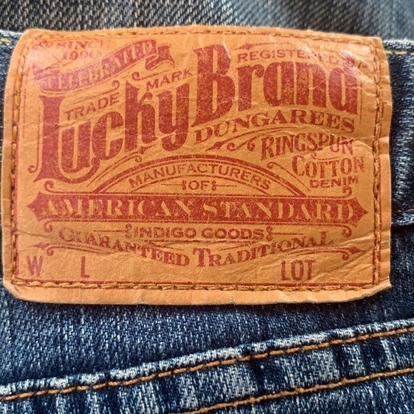 Lucky Brand Jeans Classic Rider Straight Leg Medium Wash Size 8 - Picture 6 of 8